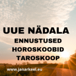 UUE NÄDALA JANAR KEEL