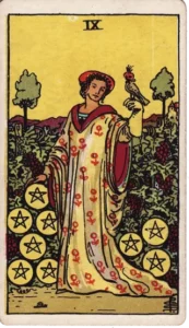 tarokaart müntide üheksa
