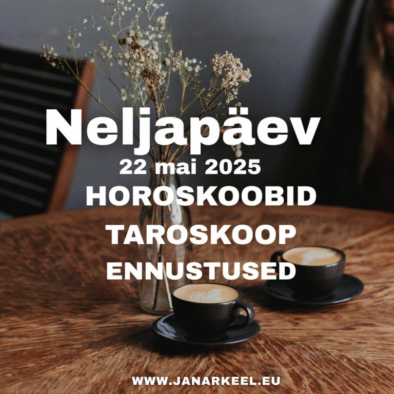 janar keel horoskoop, taroskoop