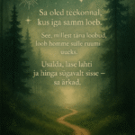 janar keel teekond