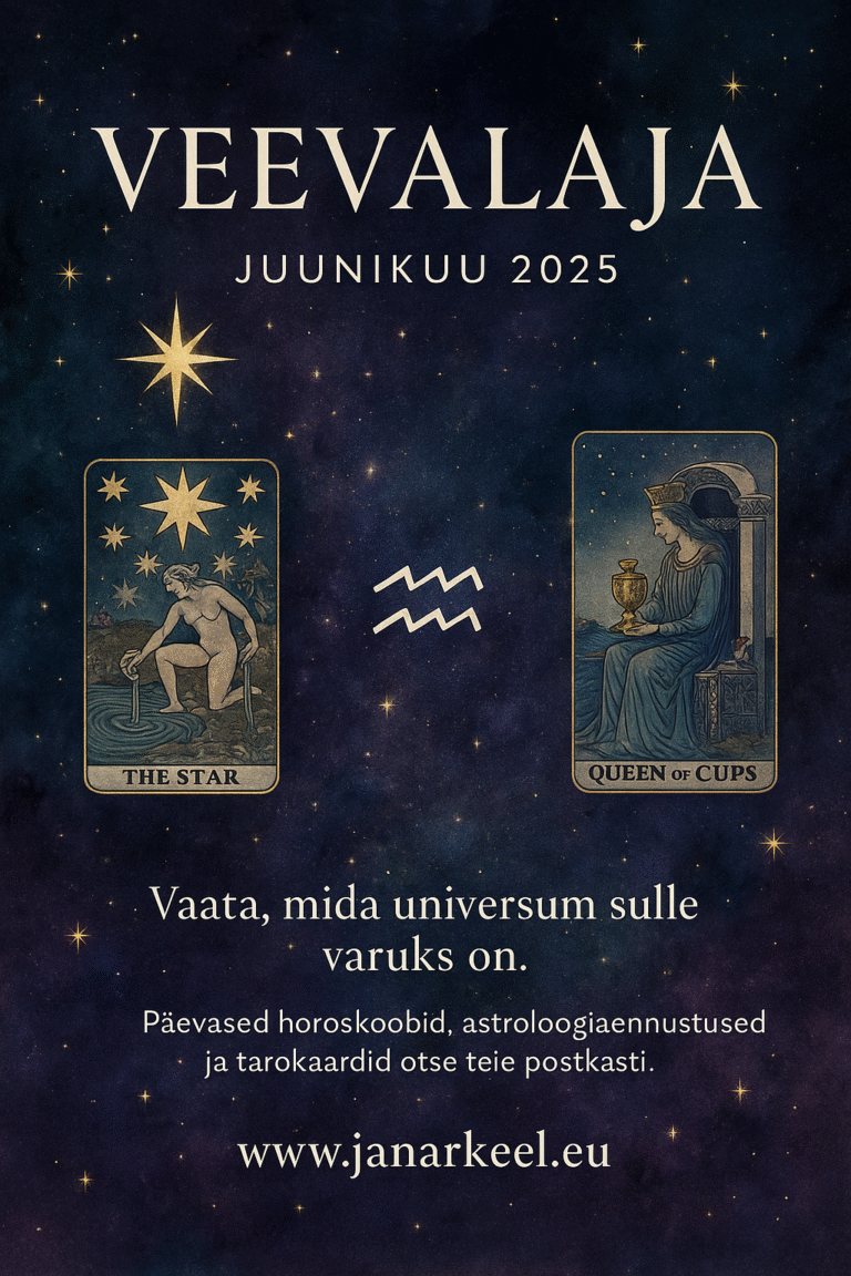veevalaja, taroskoop janar keel