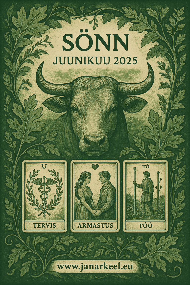 Sõnn – Juunikuu 2025 taroskoop janar keel