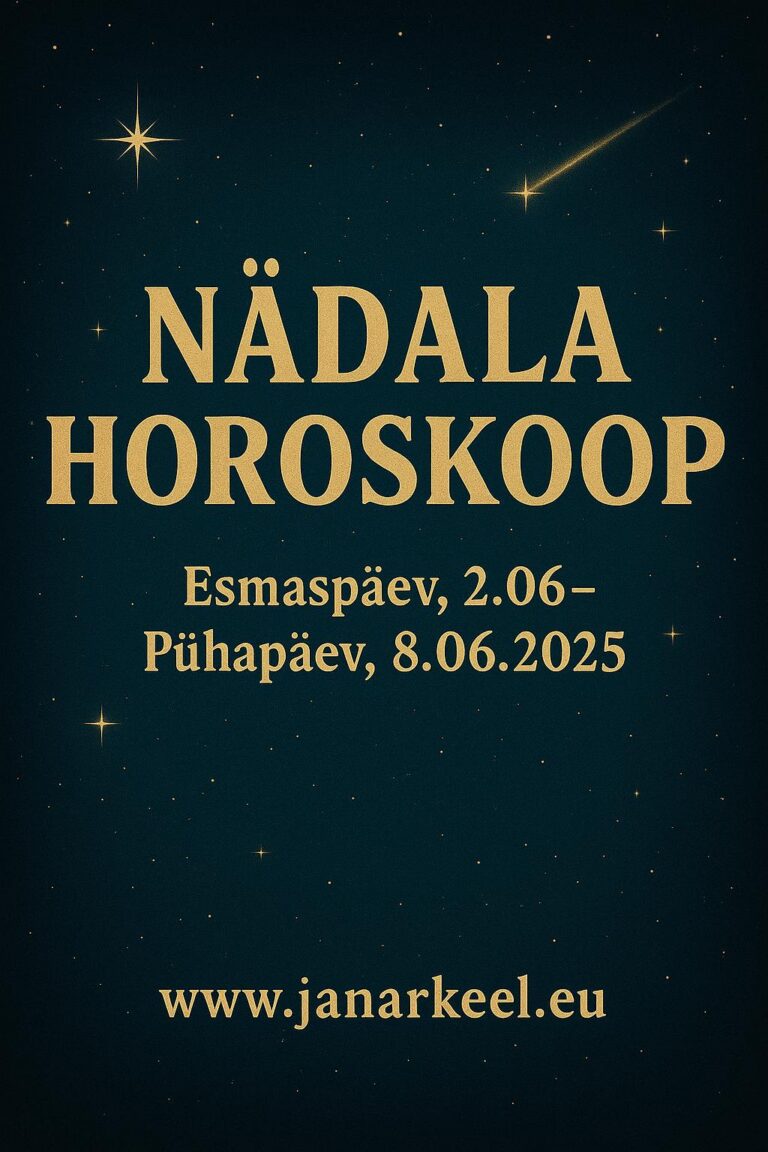 Nädala_Horoskoop_Ülevaade janar keel