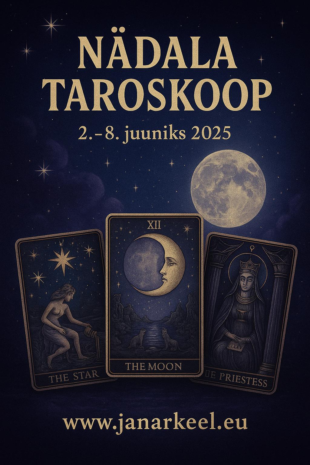 Nädala_Taroskoop_2-8_juuni_2025 janar keel