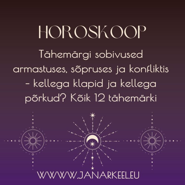 horoskoop - janar keel