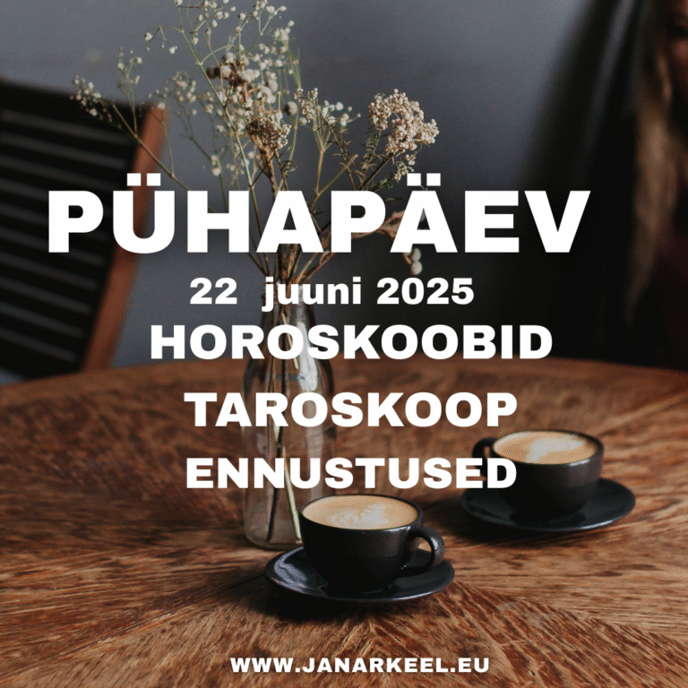 horoskoop, taroskoop janar keel