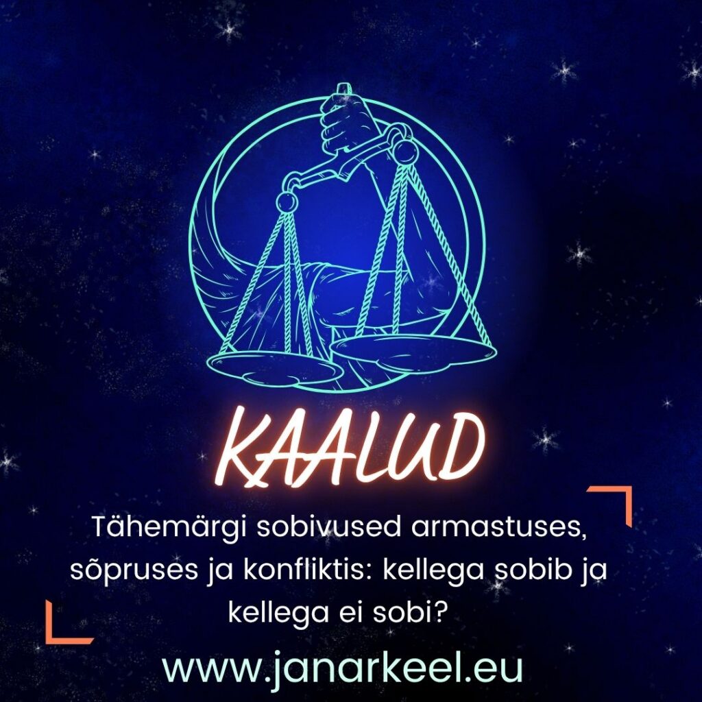 kaalud, janar keel, horoskoop