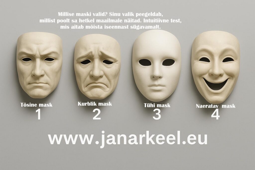 mask, janar keel, test