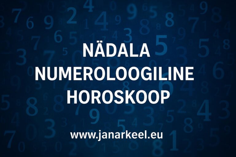 nadala_numeroloogiline_horoskoop janar keel