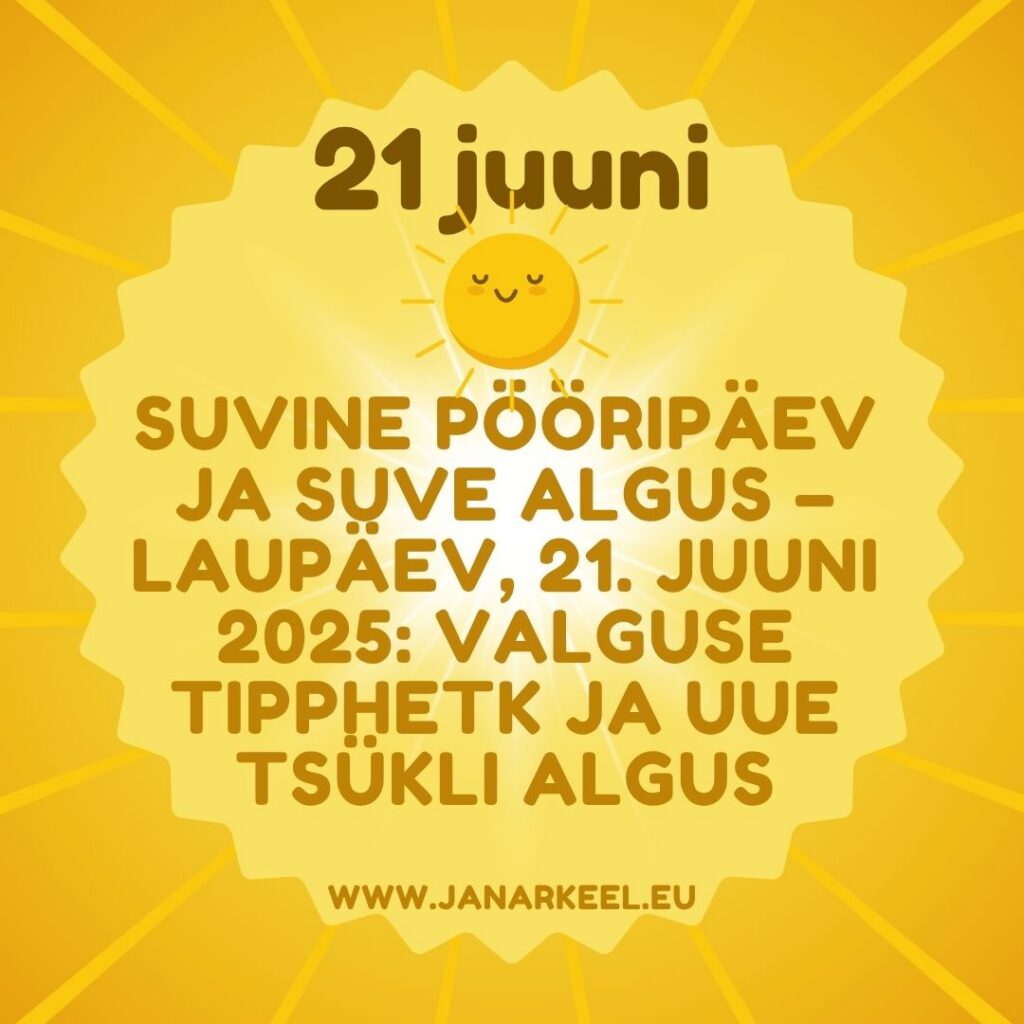 suvi ,janar keel