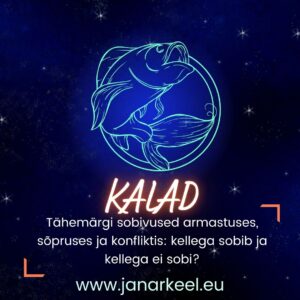 kalad, horoskoop , janar  keel