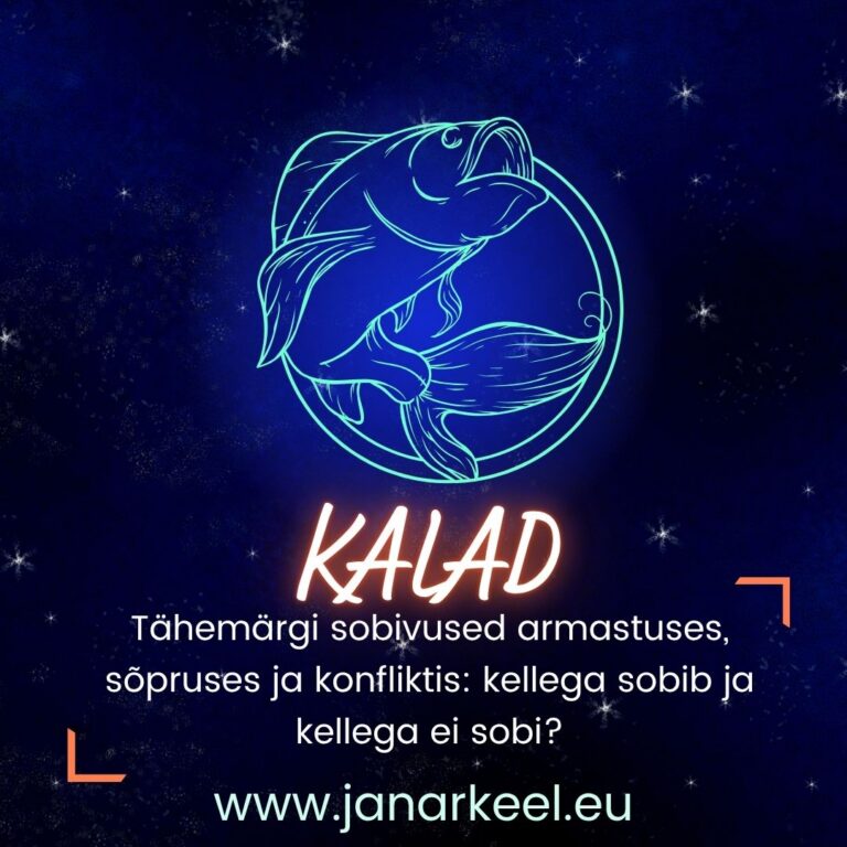 kalad, horoskoop , janar  keel